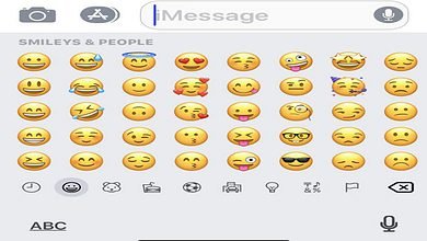 ايموجي ايفون للنسخ